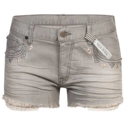 Vans Border Control Femmes Short En Jean VO2IGAR