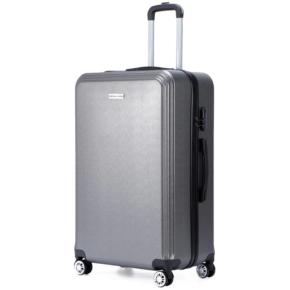 VERTICAL STUDIO "Bergen" 24" Valise Gris Avec Sangle De Bagage GRATUITE 3 VERTICAL STUDIO "Bergen" 24" Valise Gris Avec Sangle De Bagage GRATUITE – Image 3