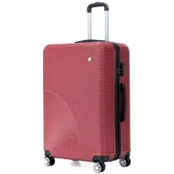 VERTICAL STUDIO "Malmö" 24" Valise Rouge Vin Avec Sangle De Bagage GRATUITE -Sportif Vêtements Magasin VS 39 alt 1280x1280