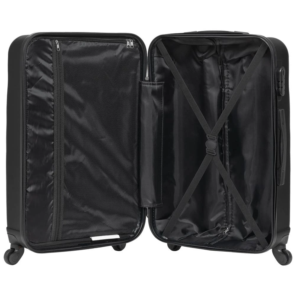 VERTICAL STUDIO "Reykjavik" Valise Ensemble De 3 20" 25" 28" Noir 5 VERTICAL STUDIO "Reykjavik" Valise Ensemble De 3 20" 25" 28" Noir – Image 5