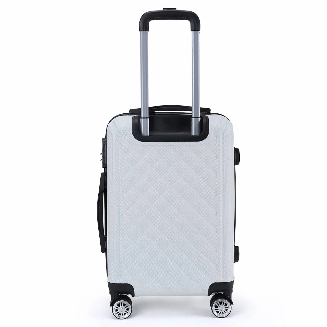 VERTICAL STUDIO "Trondheim" 20" 24" 28" Valise Ensemble De 3 Blanc 4 VERTICAL STUDIO "Trondheim" 20" 24" 28" Valise Ensemble De 3 Blanc – Image 4