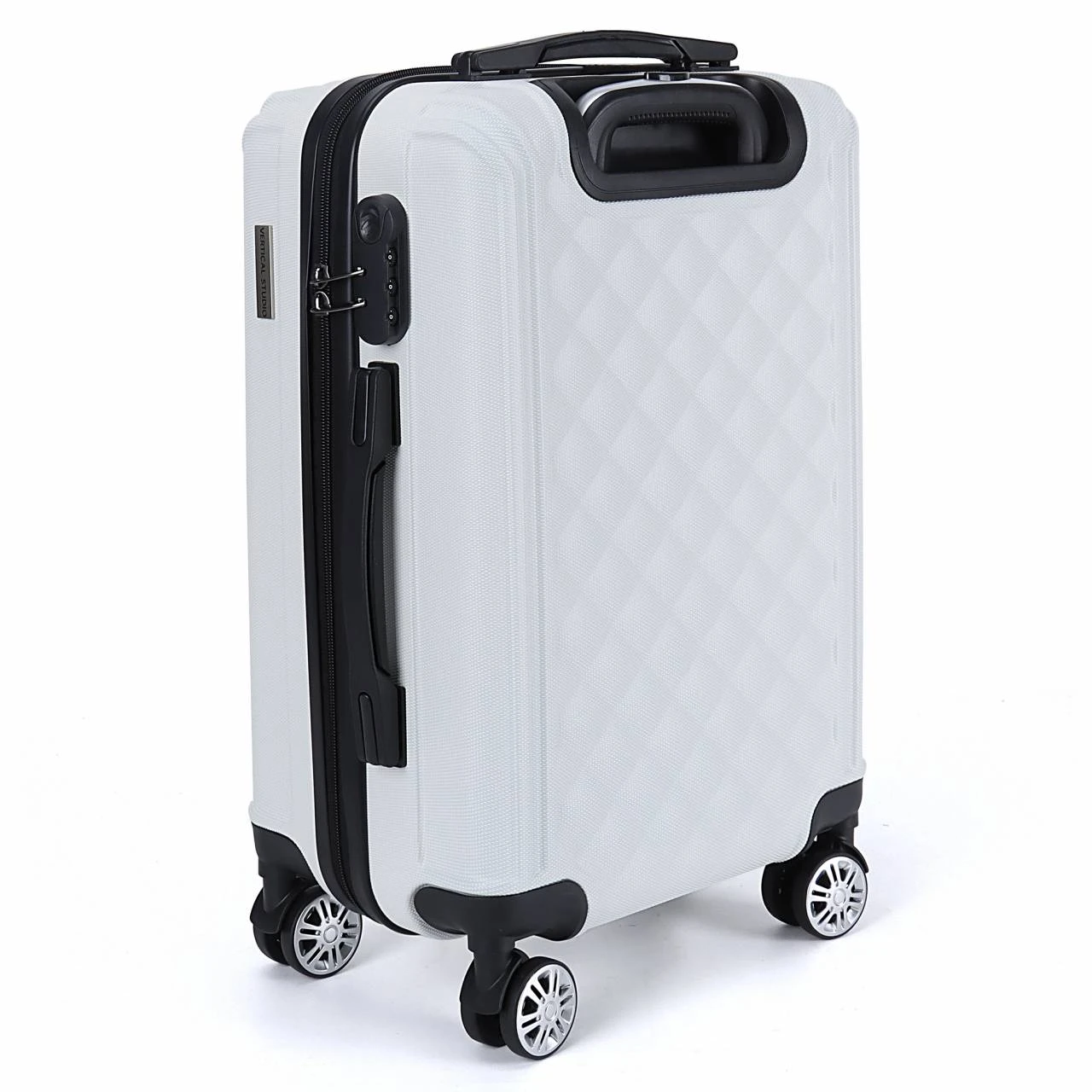 VERTICAL STUDIO "Trondheim" 20" 24" 28" Valise Ensemble De 3 Blanc 5 VERTICAL STUDIO "Trondheim" 20" 24" 28" Valise Ensemble De 3 Blanc – Image 5